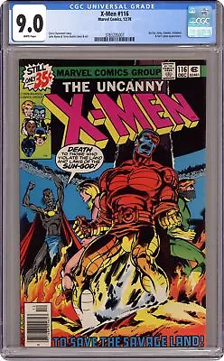 Buy Uncanny X-Men #116 CGC 9.0 1978 3783235007 • 74.90£
