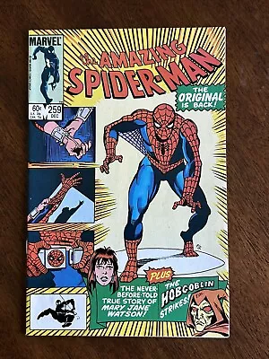 Buy The Amazing Spider-Man Comic Book #259 (Dec 1984, Marvel) • 8.03£