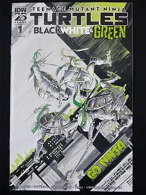 Buy TEENAGE Mutant Ninja Turtles: Black White & Green #1 - May 2024 IDW Comic #6GL • 5.80£