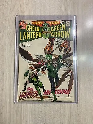 Buy Green Lantern Green Arrow 82 Nm- 1971 Adams Art  & Wrightson 1 Page • 118.59£