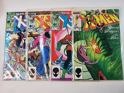 Buy Uncanny X-Men 181 182 183 189 DIRECT Marvel Comics Claremont Copper Age 1984 • 19.85£