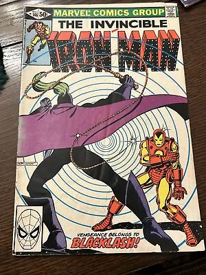 Buy Marvel Invincible Iron Man #146 Bronze Age Cheap First App Of Backlash • 2.77£