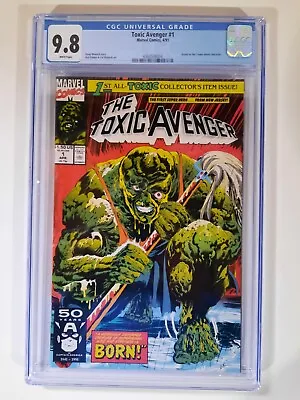 Buy Toxic Avenger #1  Cgc 9.8 White Pages  • 197.10£