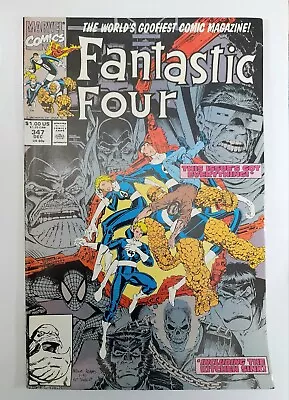 Buy 1990 Fantastic Four 347 VF/NM.Art Adams Cover.First Team App.The NEW F4.Marvel • 34.34£