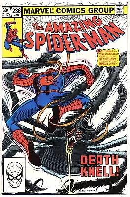 Buy AMAZING SPIDER-MAN #236 F/VF, Direct Marvel Comics 1983 Stock Image • 5.56£