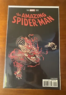 Buy Marvel Comics  AMAZING SPIDER-MAN #795 2nd Print Variant • 3.20£