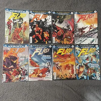 Buy The Flash Rebirth Comic Books Issue #9-16 DC Universe Comics Bundle 2017 • 22.99£