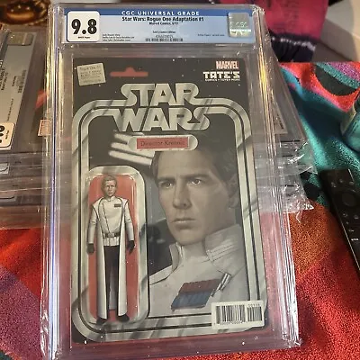 Buy Star Wars Rogue One 1 CGC 9.8 JTC Krennic Variant First Appearances • 110.63£