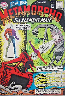 Buy Brave And The Bold Metamorpho Element Man #58 1965 DC Comics Silver Age VG+ 4.5 • 36.13£