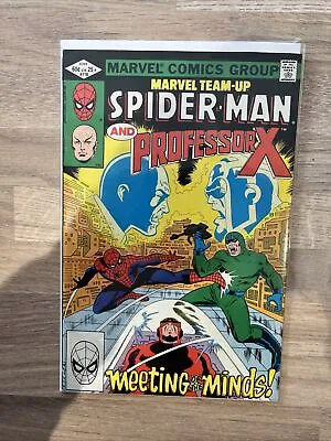 Buy Marvel Comics Team Up Spider-Man And Professor X #118 1982 Bronze Age • 10.99£