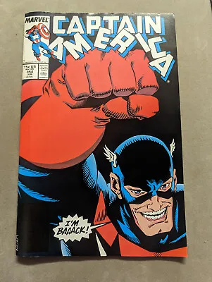 Buy Captain America #354, Marvel Comics, 1989, 1st John Walker US Agent FREE UK POST • 20.99£