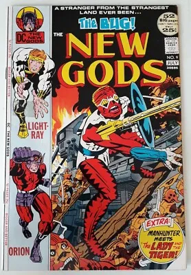 Buy The New Gods #9 (1972). 1st App Forager & All-widow. Unstamped Cents Copy. Fn+. • 16.95£