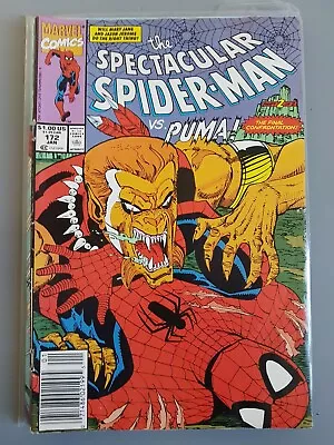 Buy THE SPECTACULAR SPIDERMAN - No 172 - JAN 1991 - COMIC • 2.50£