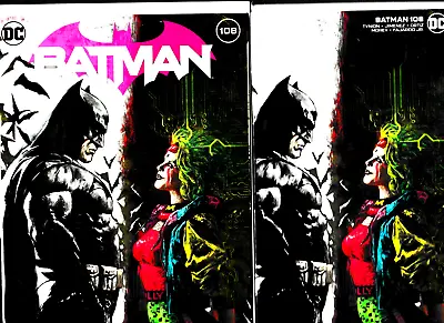 Buy 2x Batman 108 Dc Rare Marco Mastrazzo Variant Trade/virgin Unknown Comics B121 • 20.11£