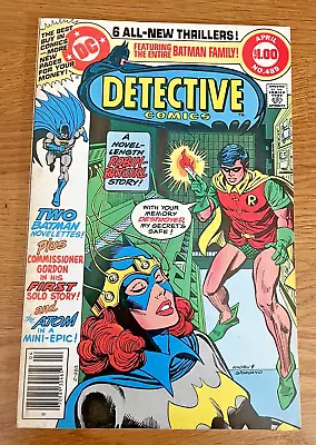 Buy Detective Comics #489  (DC 1980) Batman, Batgirl, Robin, The Atom - Bronze Age • 14£