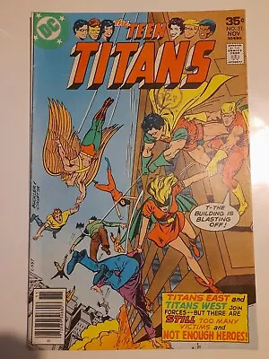Buy Teen Titans #51 Nov 1977 FINE+ 6.5  Teen Titans West • 4.99£