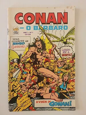 Buy Conan The Barbarian #1 Brazilian - Bloch Editores - 1976 • 160.09£