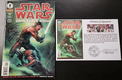 Buy Star Wars: Dark Force Rising (1997) #4 SIGNED By Timothy Zahn With Notarized WOS • 26.91£