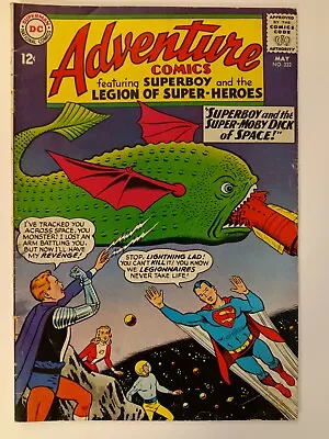 Buy DC SILVER AGE - Adventure Comics #332- VG/F- 1965 • 14.38£