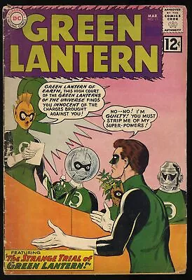 Buy Green Lantern #11 VG- 3.5 Trial Of Green Lantern! DC Comics 1962 • 30.04£