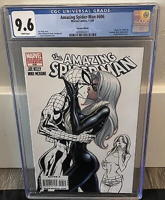 Buy Amazing Spider-Man #606 Cover B Partial Sketch Variant CGC 9.6 • 63.07£
