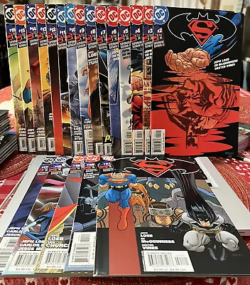 Buy #1 Superman Cover Batman 2003 Comics #1-21,24,25,26-30,33-50,63,72 Annual 2,5 • 78.08£