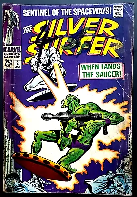 Buy THE SILVER SURFER #2 (October 1968) Stan Lee Marvel Comic • 54.99£