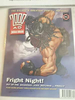 Buy 2000AD #807 Prog Comic - Nice Nm Clean - 31 Oct 1992 Featuring Judge Dredd • 0.99£