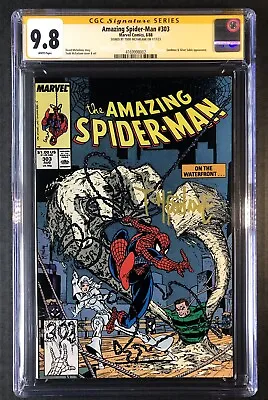Buy Amazing Spider-Man #303  CGC 9.8  Signature Series  WP  Signed By Todd McFarlane • 441.92£