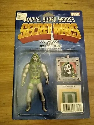 Buy Marvel Comics Secret Wars 8 Doom Action Figure Variant Cover • 5.99£