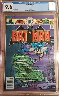 Buy 1976 Batman 276 CGC 9.6 Spook Cover RARE • 239.85£