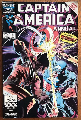 Buy Captain America Annual 8 (1986) Zeck • 22£