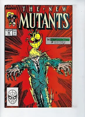 Buy NEW MUTANTS # 64 (The Resurrection Of CYPHER, June 1988) VF+ • 3.95£