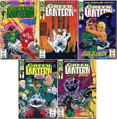 Buy Green Lantern #31 #32 #33 #34 #35 (dc 1992-3) Near Mint First Prints White Pages • 17.99£