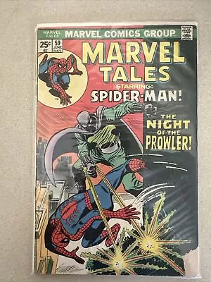 Buy Marvel Tales #59 REPRINT AMAZING SPIDER MAN #78 1st Appearance The Prowler 1974 • 7.20£