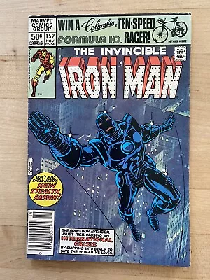 Buy Iron Man #152 - 1st Stealth Armor! Marvel Comics, Stark Enterprises, Avengers! • 9.59£