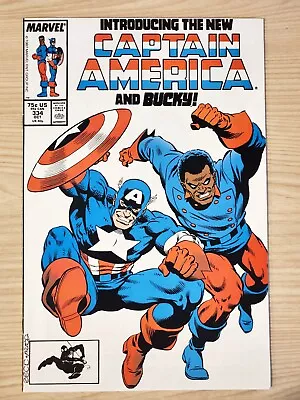 Buy Captain America  #334  -  Year '87  Marvel - 1st Appearance New Bucky • 15.81£