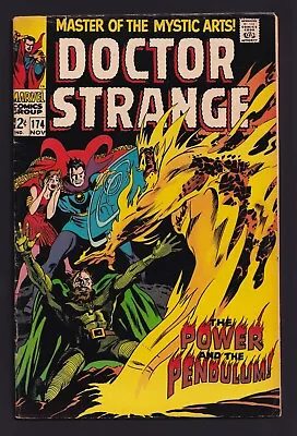 Buy Doctor Strange #174 1st Appearance Of Satannish! Marvel 1968 • 14.48£