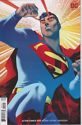 Buy Action Comics #1009 Comic Book. Variant Cover. Brian Michael Bendis. DC 2019 • 3.15£