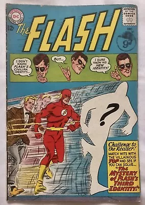 Buy Vintage DC Comics The Flash No 141 DEC 1963  Mystery Of Flash's Third Identity  • 29.99£