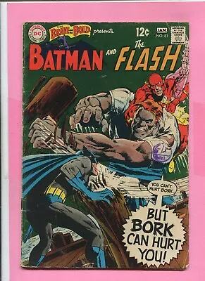Buy The Brave And The Bold # 81 - Batman & The Flash -  Neal Adams Art &  Cover • 9.99£