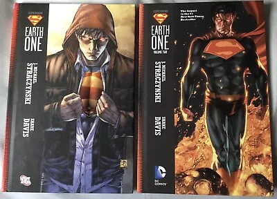 Buy Superman Earth One Volumes 1 & 2 Hardcover 9781401224684 & 9781401231965 OOP • 4.99£