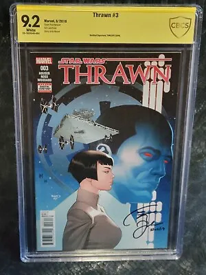 Buy 🔥🔥Star Wars: THRAWN #3 (2018) TIMOTHY ZAHN SIGNED. HTF Rare.🔥🔥  • 118.75£