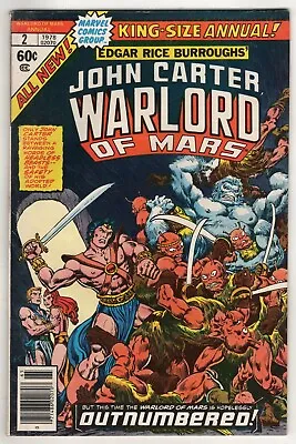 Buy John Carter Warlord Of Mars Annual #2 - Outnumbered! (5) • 6.60£