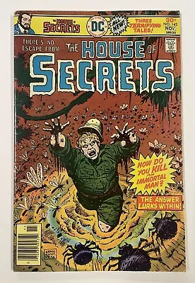 Buy House Of Secrets #142. Nov 1976. Dc. Vg/fn. Abel! Mark Jewelers Insert! • 25£