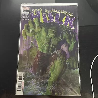 Buy The Immortal Hulk #1 -2018 Marvel Comic - C • 29.99£