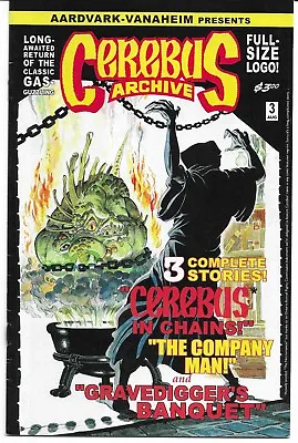 Buy CEREBUS ARCHIVE #3 (Aug 2009) Includes Early Bid On PHANTOM + E-MAN For CHARLTON • 6.50£