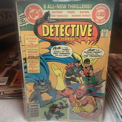 Buy Detective Comics #493-1980 FBatgirl Giant Size Batman Robin Jim Aparo, 2.5-3.5 • 7.88£