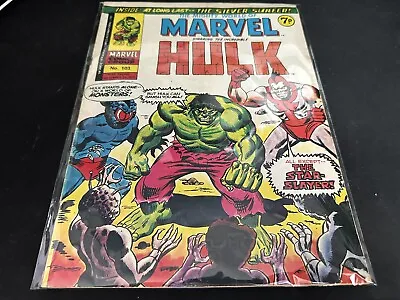 Buy #103 - Mighty World Of Marvel Feat The Incredible Hulk - 21st September 1974 • 4.24£