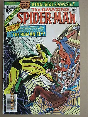 Buy 1976 Marvel Comics The Amazing Spider-man King-size Annual #10 • 12.16£